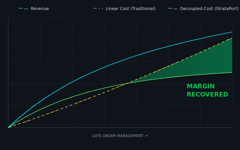 The Efficiency Ceiling: Why Linear Headcount Growth is Failing Enterprise Strata